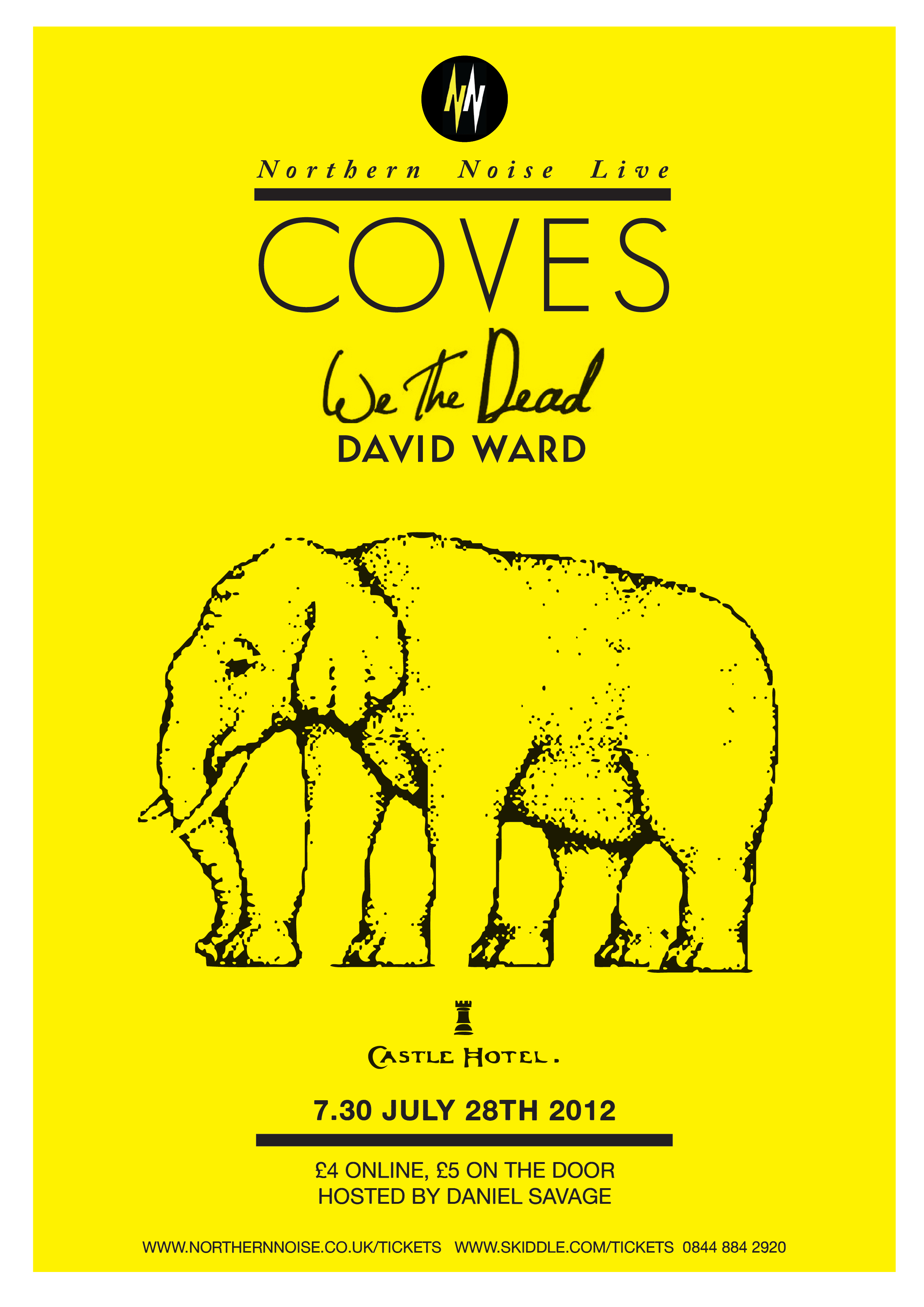 Northern Noise Live Poster Feat. Coves + others